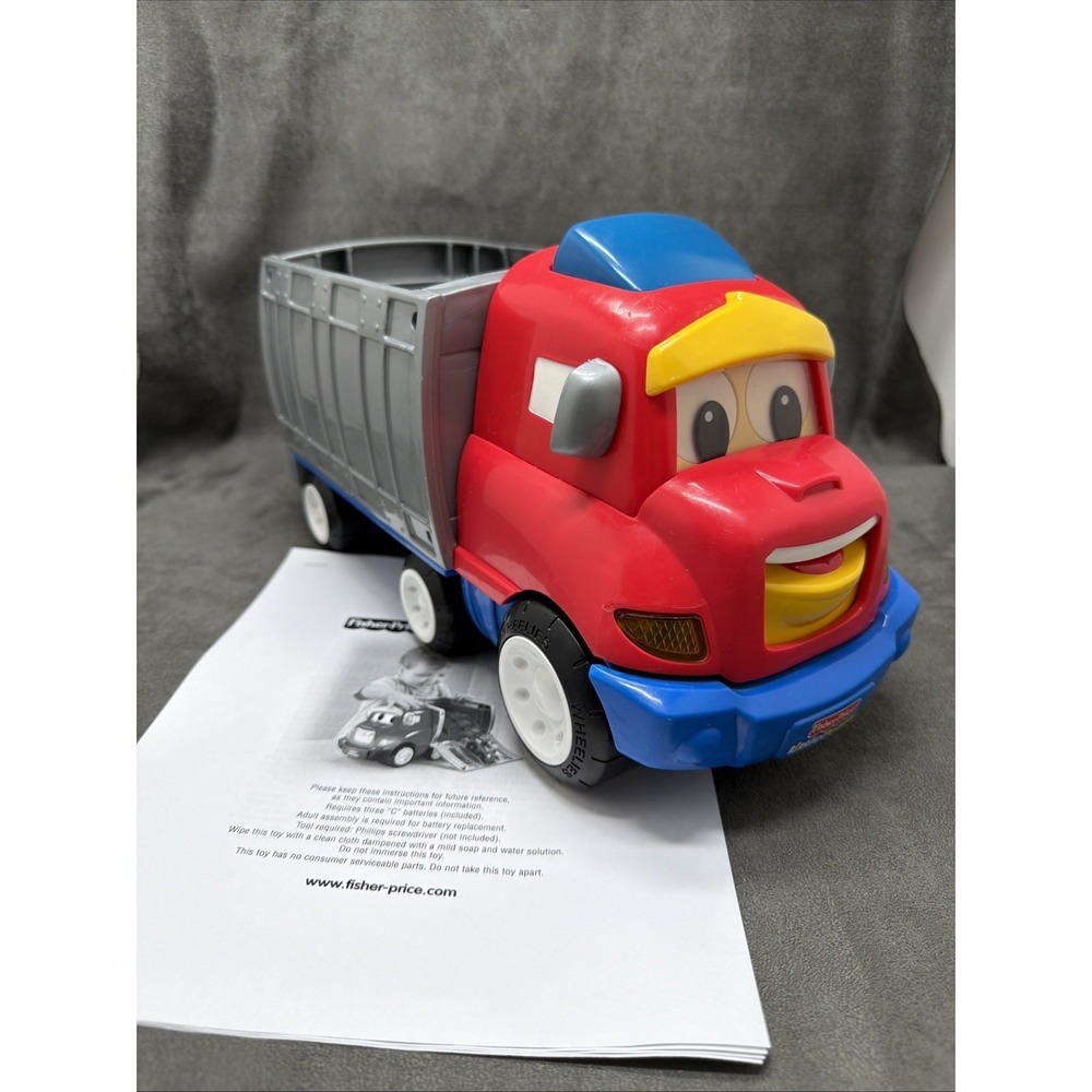 Fisher-Price Little People Wheelies Zig The Big Rig Truck Trailer